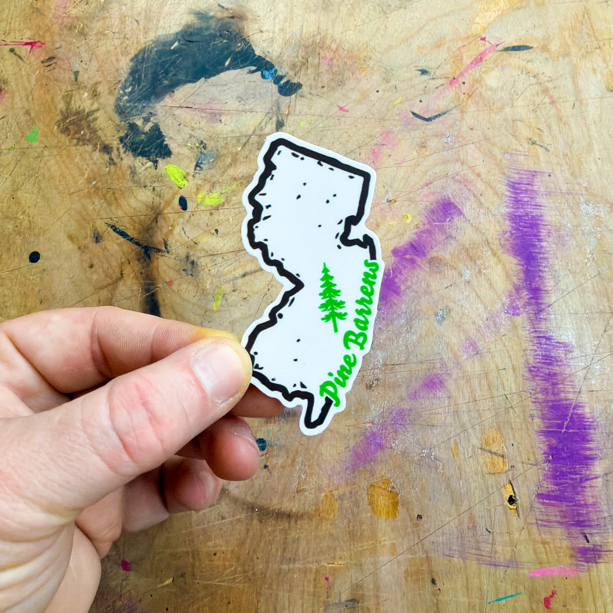 Pine Barrens Sticker Set – 3-Pack