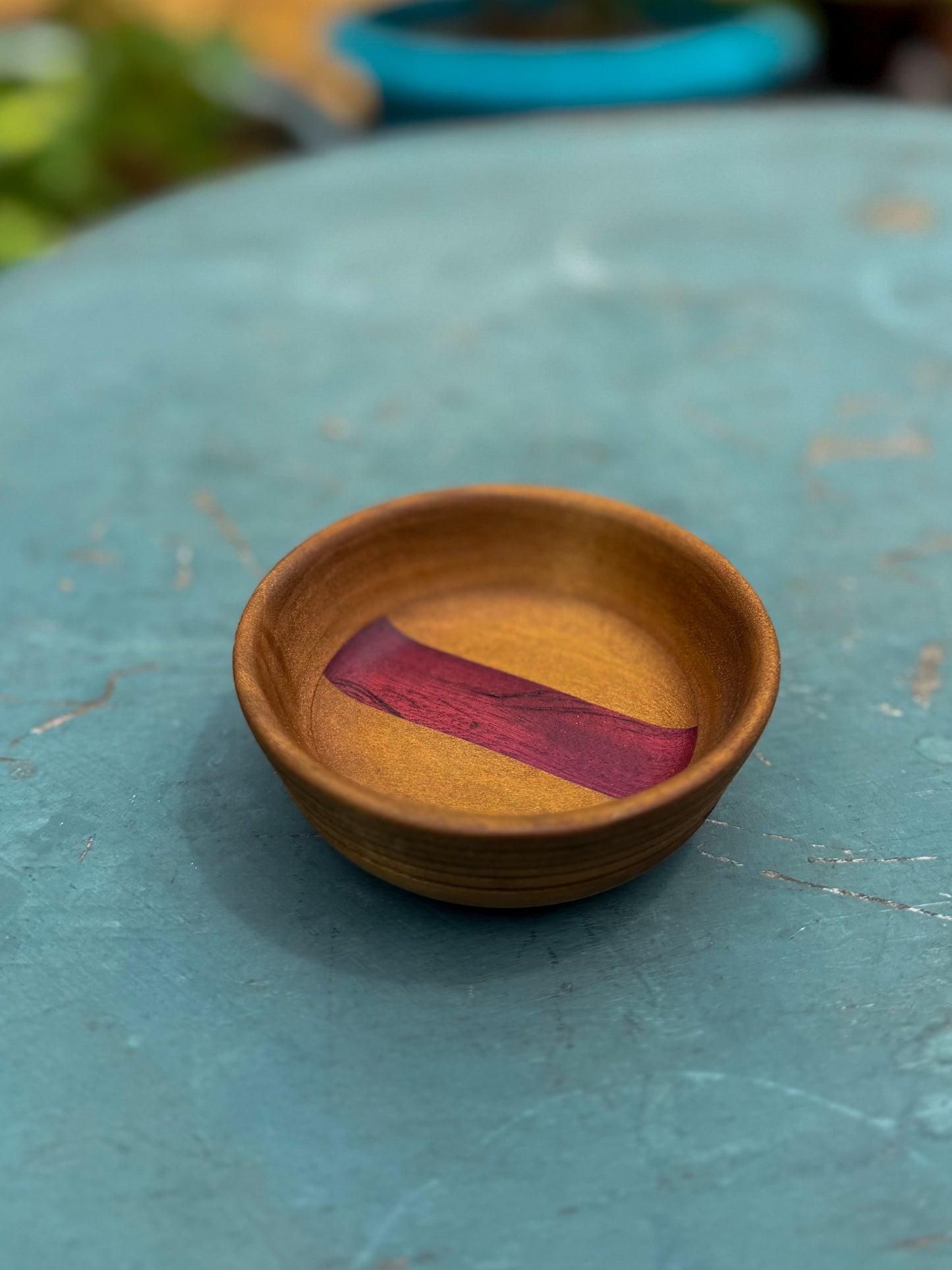 Handmade Wood Bowl | Violet Split No. 01 | Remy's Studio