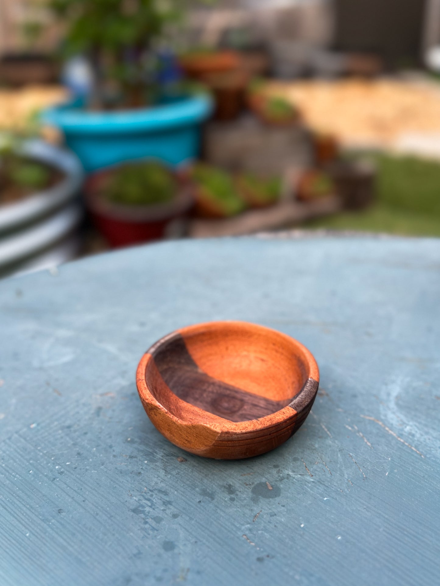 Handmade Wood Bowl | Padauk Split No. 01 | Remy's Studio